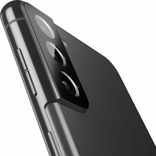Spigen Optik Lens Protector Camera Protection Tempered Glass Black for the Galaxy S21 5G