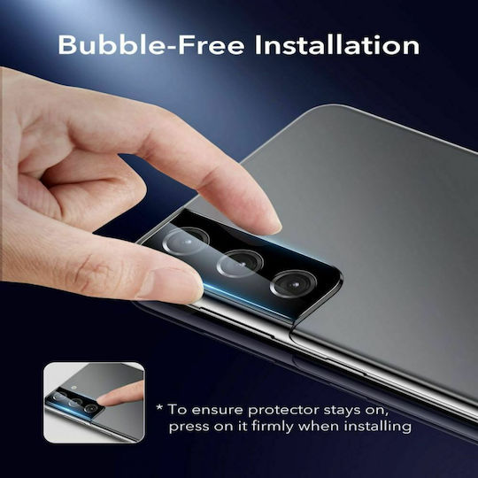 ESR Lens Protector Προστασία Κάμερας Tempered Glass Μαύρο για το Galaxy S21 5G