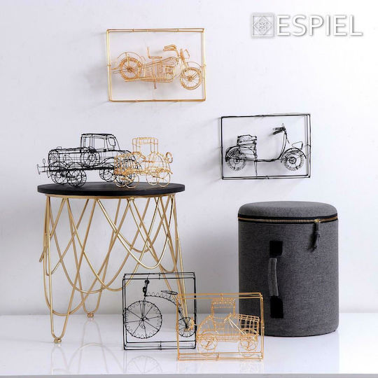 Espiel Vintage Διακοσμητική Μηχανή Μεταλλική 31.5x23.5x8cm Espiel Vintage Διακοσμητική Μηχανή Μεταλλική 31.5x23.5x8cm