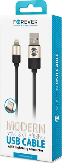 Forever USB-A zu Lightning Kabel Gold 1m