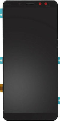 Samsung Οθόνη με Μηχανισμό Αφής για Galaxy A8 2018 (Μαύρο)