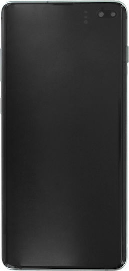 Samsung Οθόνη mit Touch-Mechanismus und Rahmen für Galaxy S10+ (Grün)