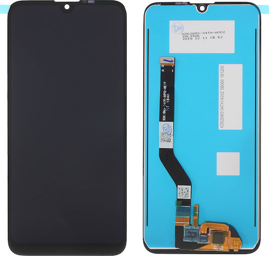 Οθόνη με Μηχανισμό Αφής για Huawei Y7 2019 (Μαύρο)