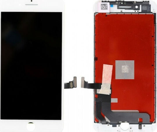 O ecran cu Mecanism Tactil pentru iPhone 8 Plus (Alb)