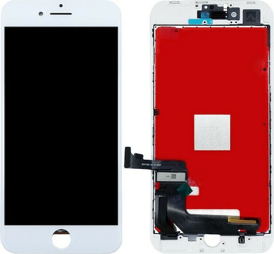 O ecran cu Mecanism Tactil pentru iPhone 8 Plus (Alb)
