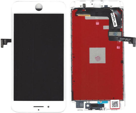 O ecran cu Mecanism Tactil pentru iPhone 8 Plus (Alb)