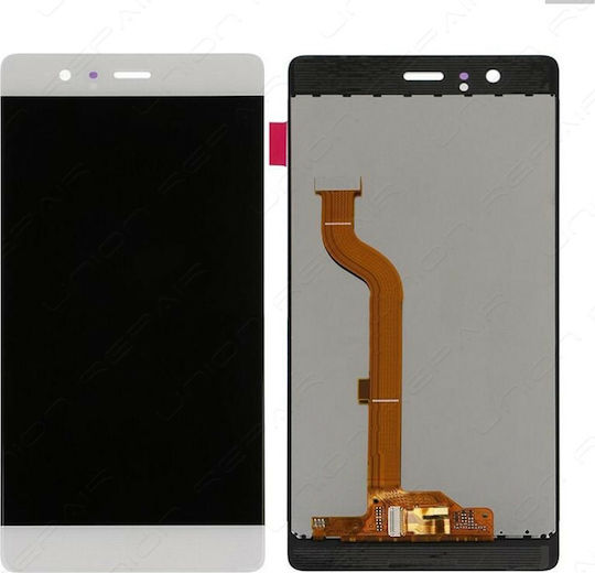 Οθόνη με Μηχανισμό Αφής για Huawei P9 Lite (Λευκό)