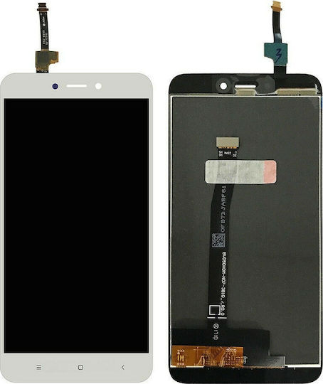 Οθόνη με Μηχανισμό Αφής για Redmi 4x (Λευκό)