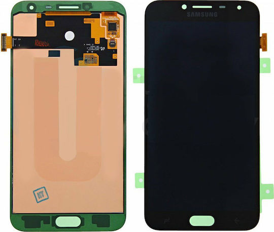 Samsung Οθόνη με Μηχανισμό Αφής για Galaxy J4 (Μαύρο)