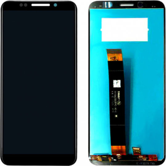 Οθόνη mit Touch-Mechanismus für Huawei Y5 2018/Honor 7S (Schwarz)