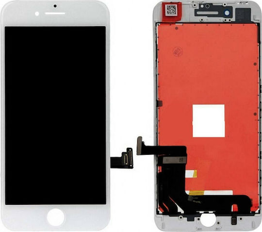 Tianma Екран със Сензорен Механизъм за iPhone 8 (Бял)