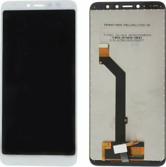 Οθόνη με Μηχανισμό Αφής για Redmi S2 (Λευκό)