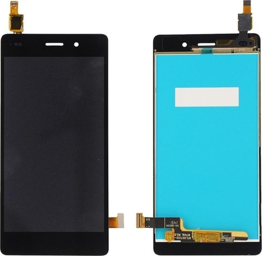 Οθόνη με Μηχανισμό Αφής για Huawei P8 Lite (Χρυσό)