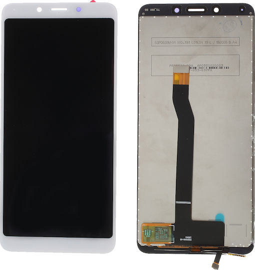 Screen with Touch Mechanism for Redmi 6 (White)