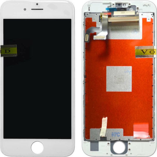 Екран Grade A със Сензорен Механизъм за iPhone 6s (Бял)