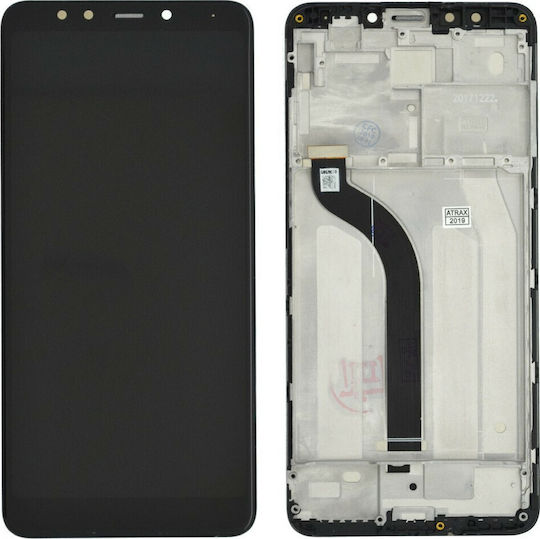 Xiaomi Οθόνη με Μηχανισμό Αφής και Πλαίσιο για Redmi 5 (Μαύρο)