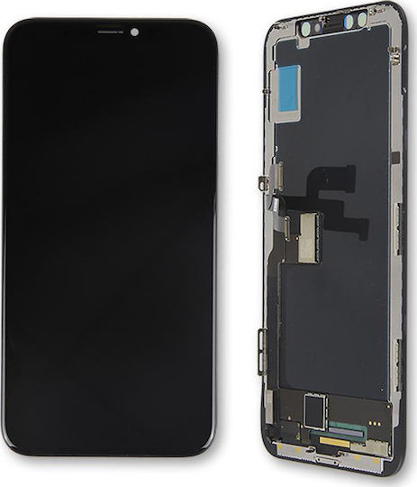 Οθόνη Type A με Μηχανισμό Αφής για iPhone X (Μαύρο)