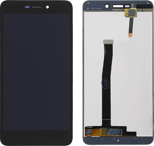 Xiaomi Screen with Touch Mechanism for Redmi 4a (Black)