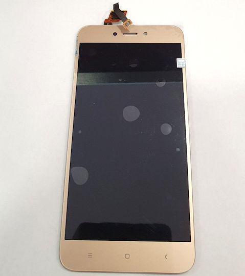Οθόνη mit Touch-Mechanismus für Redmi 5A (Gold)