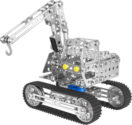 Eitech Metall-Bauspielzeug Bagger - Kran für Kinder ab 8+ Jahre Jahren