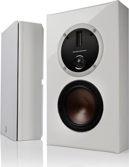 Dali Rubicon LCR Hi-Fi Lautsprecher Wandmontiert 150W 3 Anzahl von Fahrern B27.8xT14.2xH46.5cm. Weiß