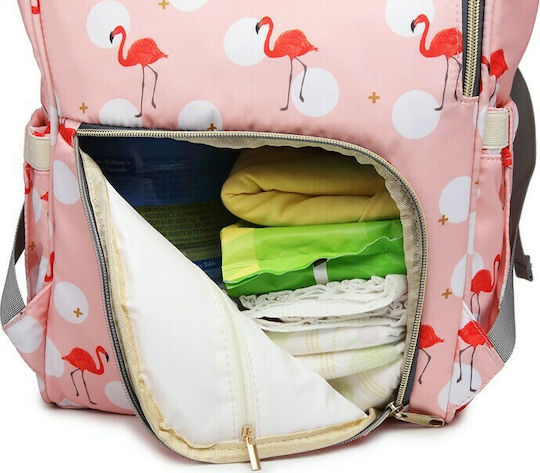 Lequeen Diaper Bag Pink 39x18cm.
