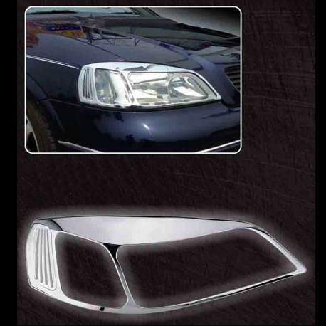 Autoline Front Headlight Masks for Opel Astra '03