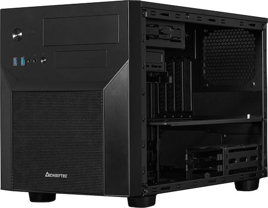 Chieftec CI-02B-OP Cube Κουτί Υπολογιστή Μαύρο
