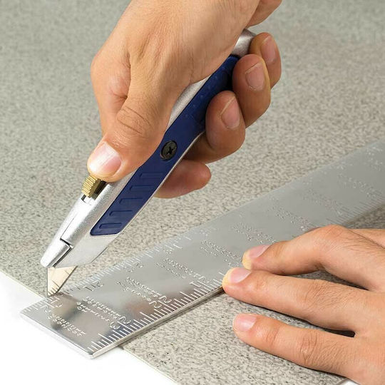 WorkPro Faltschneider Sicherheit mit Metallisch Körper und Klingenbreite 25mm