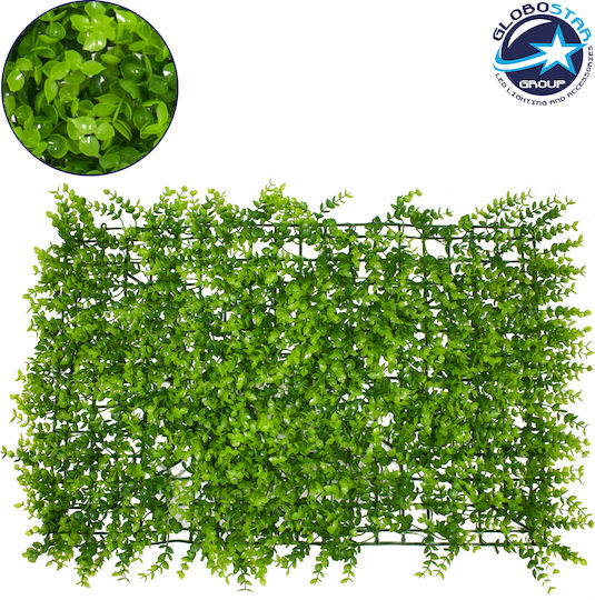 GloboStar Изкуствена панелна листва Boxwood 60x40см