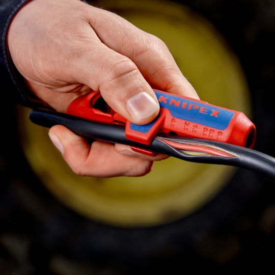 Knipex Cable Stripper with 135mm Length ErgoStrip For Left-Handed Users