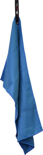 AlpinPro DryFast Microfiber Face Towel in Case Blue 50x30cm