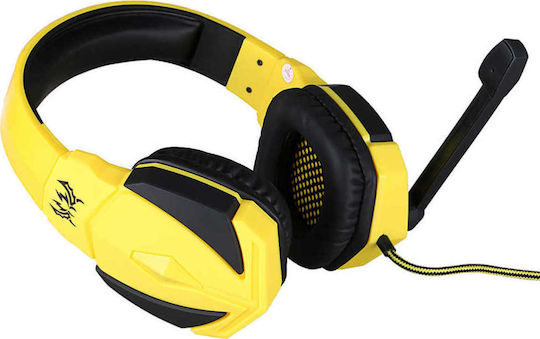 Kotion Each G4000 Über Ohr Gaming-Headset mit Verbindung 3,5mm / USB Gelb