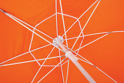 Escape Beach Umbrella Orange Diameter 2m with Air Vent Orange