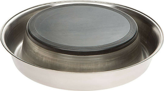 Ferplast Supernova Stainless Steel Bowl Food & Water for Dog & Cat 200ml 14cm in Silver Color