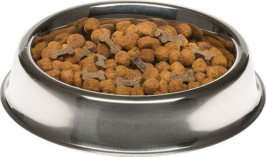 Ferplast Supernova Stainless Steel Bowl Food & Water for Dog & Cat 200ml 14cm in Silver Color