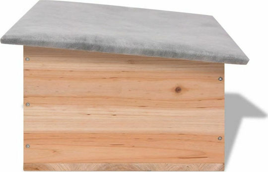 vidaXL Σπίτι Σκαντζόχοιρου Ξύλινο 45x33x22εκ.