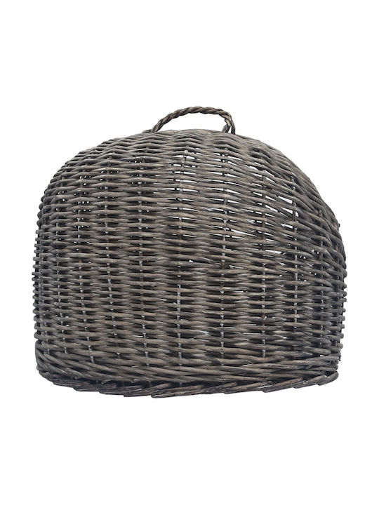 vidaXL Katzentransportkäfig 35x35x45cm Grau