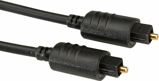 Roline Optical Audio Cable TOS male - TOS male Μαύρο 3m (11.09.4383)
