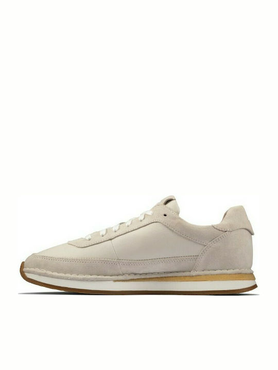 Clarks Craft Run Lace Sneakers Beige