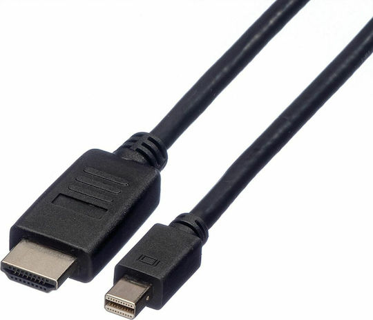 Roline Cable mini DisplayPort male - HDMI male 4.5m Black (11.04.5793)