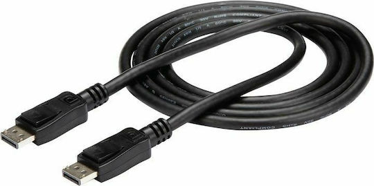 StarTech Cable DisplayPort male - DisplayPort male 1.8m Black (DISPLPORT6L)