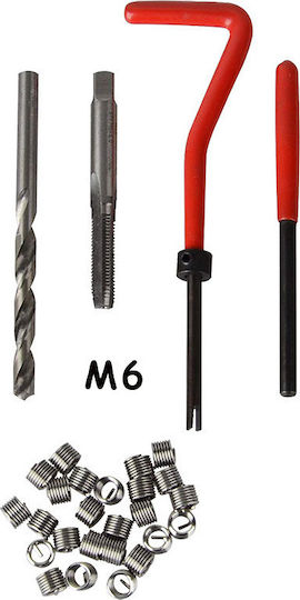 SKS Tools 40000152 Σετ Επιδιόρθωσης Σπειρωμάτων 131τμχ