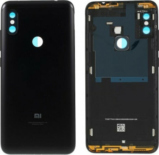 Xiaomi Καπάκι Μπαταρίας Μαύρο για Redmi Note 6 Pro