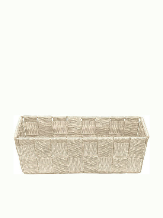 Kleine Wolke Plastic Storage Basket Chico Box Natural 22x14x9cm