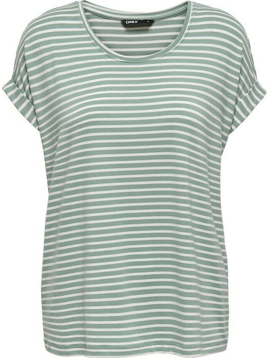 Γυναικείο T-shirt Ριγέ Jadeite