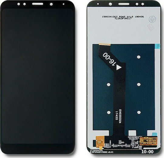 Qoltec Екран със Сензорен Механизъм за Redmi 5 Plus (Черен)