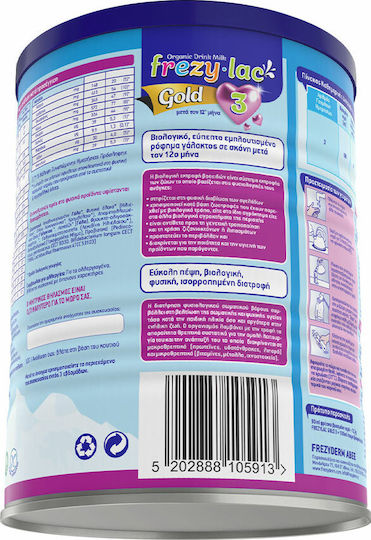 Frezyderm Milk Powder Frezylac Gold 3 for 12m++ Months 400gr