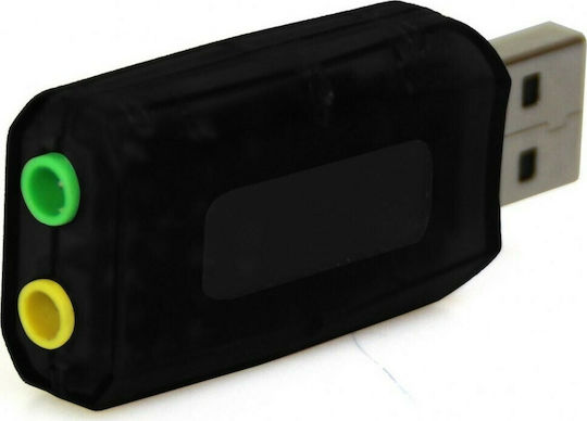 Media-Tech Εξωτερική USB Κάρτα Ήχου 5.1 MT5101