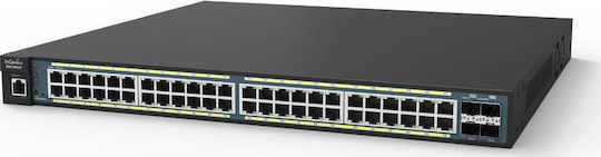 EnGenius Neutron EWS7952P Managed L2 PoE+ Switch με 48 Θύρες Gigabit (1Gbps) Ethernet και 4 SFP Θύρες